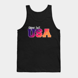 UPPER LEFT USA Tank Top